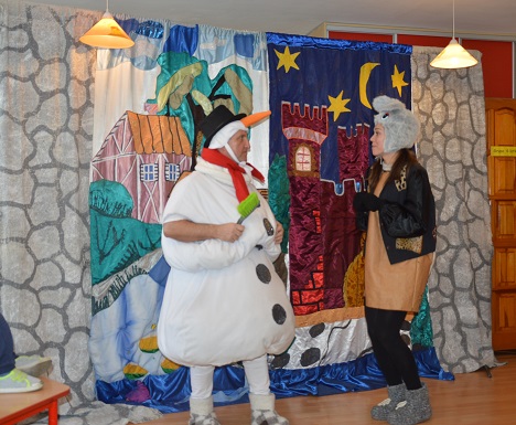 zdjęcie do
														 artykułu: Przygody Franka Bałwanka - teatrzyk