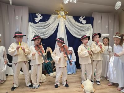 zdjęcie do
														 artykułu: Jasełka w przedszkolu - występ 6-latków