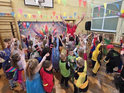 zdjęcie wprowadzające do artykułu: Zabawa Karnawałowa w przedszkolu