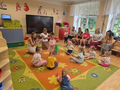 zdjęcie do
														 artykułu: Zajęcia adaptacyjne w naszym przedszkolu