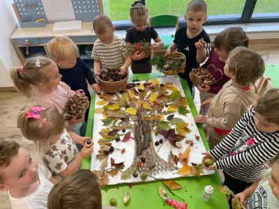 zdjęcie wprowadzające do artykułu: Dzień Drzewa w  przedszkolu