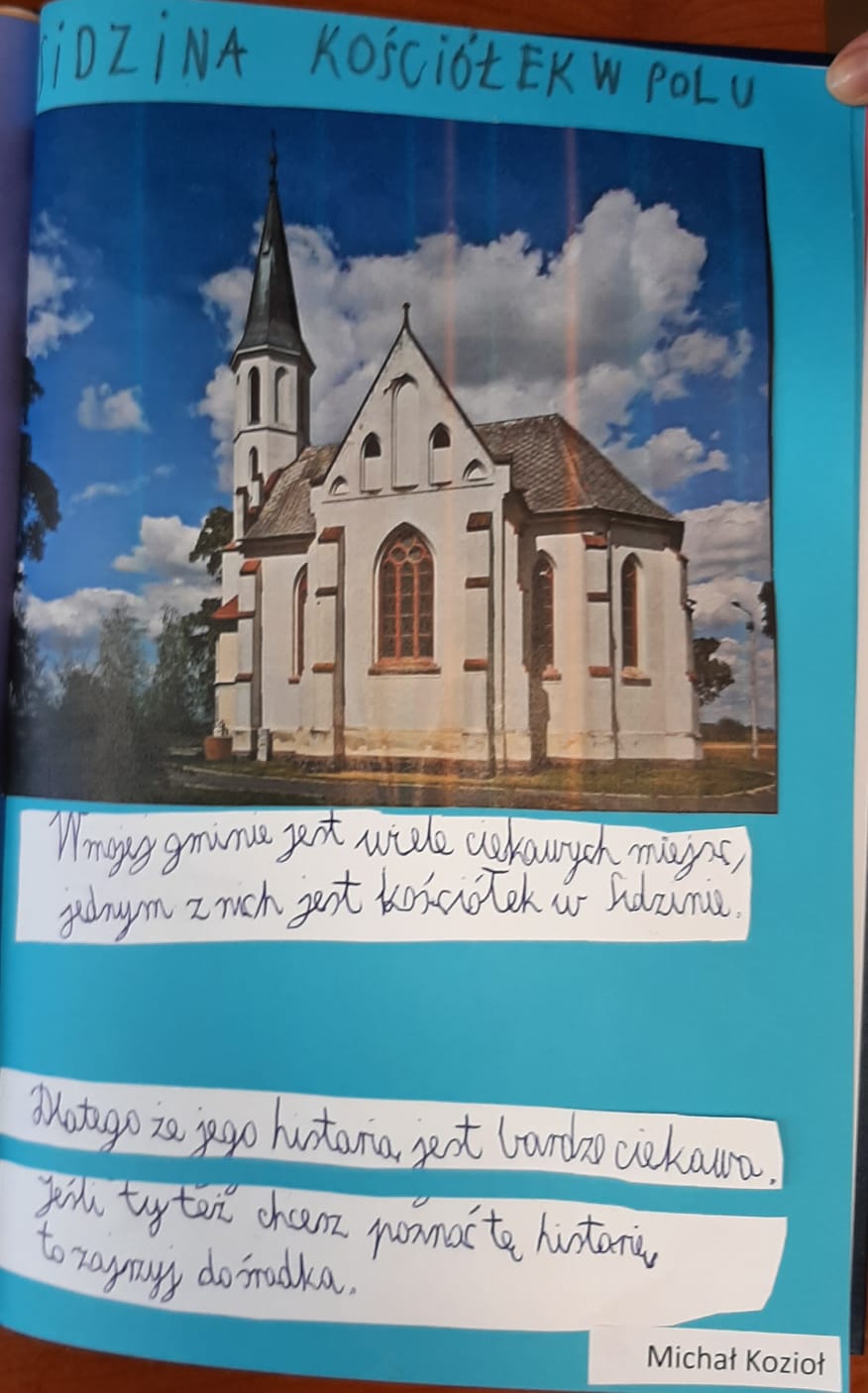 zdjęcie do
														 artykułu: Innowacja pedagogiczna - Skoroszyce- nasza gmina!