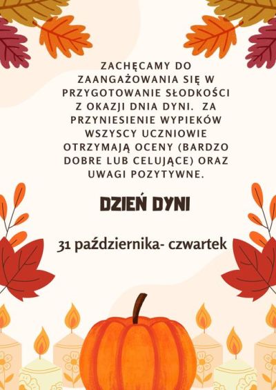 zdjęcie wprowadzające do artykułu: Dzień dyni