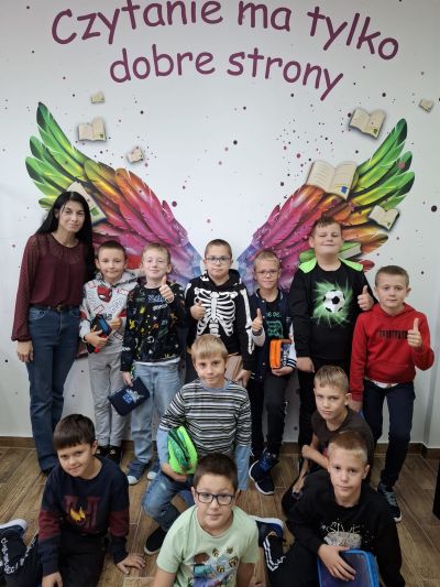 zdjęcie do
														 artykułu: ZAJĘCIA BIBLIOTECZNE - WILK