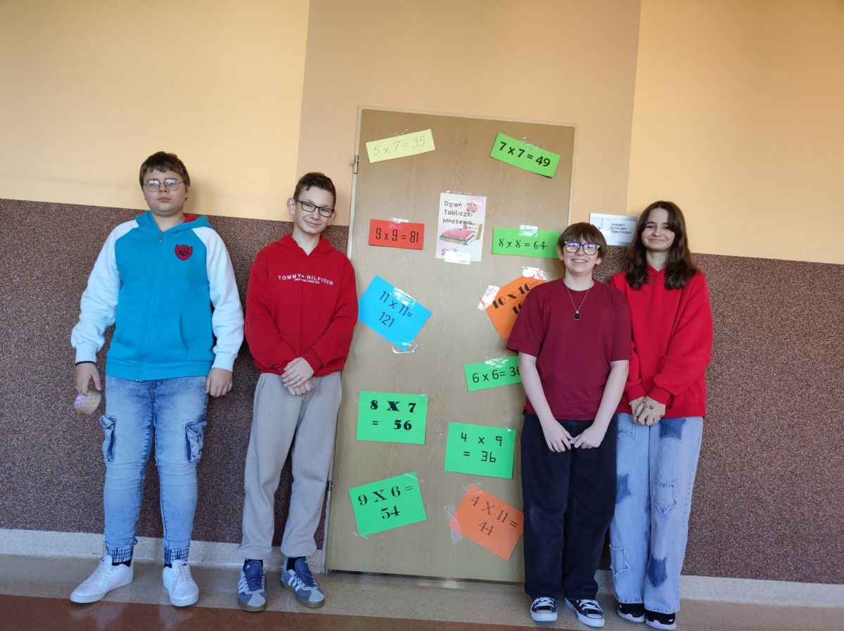 zdjęcie do
														 artykułu: ŚWIATOWY DZIEŃ TABLICZKI MNOŻENIA