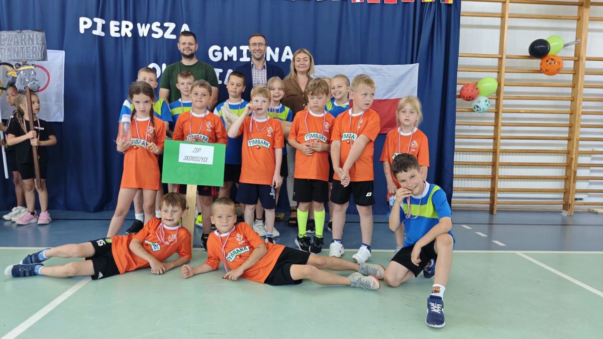 zdjęcie do
														 artykułu: GMINNA OLIMPIADA SPORTOWA